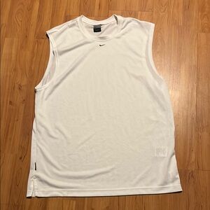 Nike Men's White Tank Top